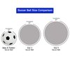 3-Pack Mini Soft Kids Soccer Ball - Soccer Balls for Toddlers & Babies - Perfect for Developing Motor Skills and Safe Play Indoors and Outdoors -Toddler Soccer Goal Toys & Baby Soccer Goals