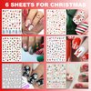 IDDFEVE 30 Sheets 8 Holiday Nail Art Stickers, Variety Pack All Season Nail Decals for All Year, Self-Adhesive Pegatinas Uñas 4th of July Halloween Fall Christmas Valentine St. Patrick's