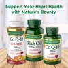 Nature's Bounty Fish Oil, Dietary Supplement, Omega 3, Supports Heart Health, 1200 Mg, 120 Rapid Release Softgels