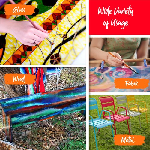 Unicorn SPiT Gel and Glaze Stain Classic Black and White Collection: 8 oz. Bottles with Trebbies Detail Sticks (Midnight's Blackness and White Ning)