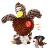 Ethical Pets Gigglers Chicken Dog Toy, 12-Inch, Assorted