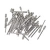 Cuticle Polishing Bits, 50Pcs Professional Nail Drill Bits Sand Strong Hardness Rough Surface for Salon for Pedicure