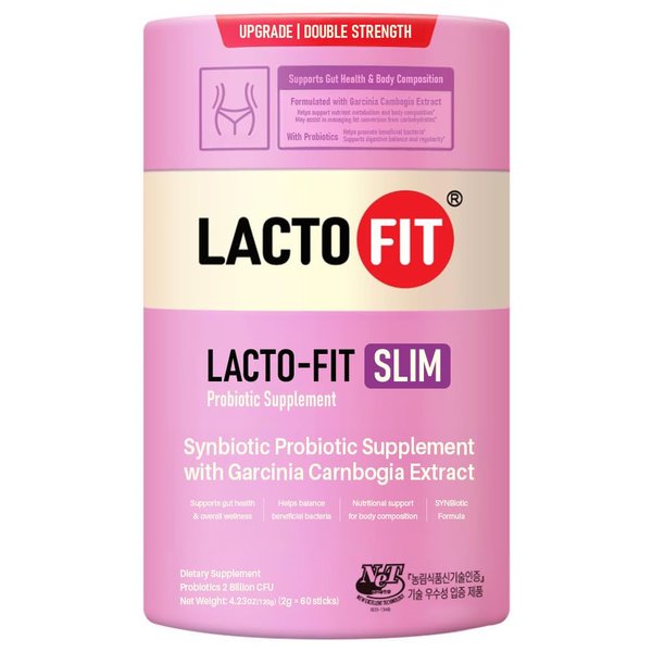 KOREAC_ Lacto-Fit Probiotics Slim 2 Billion CFU 2g X 60 Stick Packets