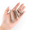 AUEAR, French Barrette Iron Rectangle Hair Clips for DIY Clip Craft Bows (120 Pack, 4 sizes)