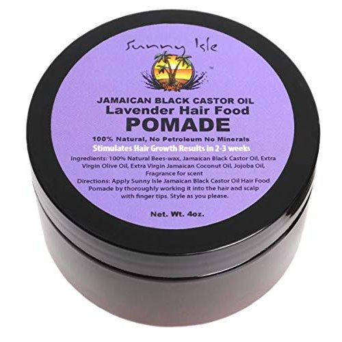 Sunny Isle Lavender Jamaican Black Castor Oil Hair Pomade (Pack of 3)
