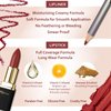 Khasana Lipstick and Lip liner Set, Matte Finish, Vitamin E and Vitamin C Infused for Nourishment, and Hydration, Long Lasting Creamy Formula, Color Matched Gift Pack (HERE I GO AGAIN)