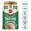 Baron's usda organic tahini pure sesame paste | rich & creamy for hummus, baba ghanoush & dressings | kosher, vegan, unsalted ground seeds | gluten- & peanut-free, keto-friendly (1 Pound (Pack of 2))