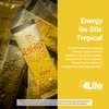 4Life Energy Go Stix - Healthy Energy Source - Tropical Drink Mix - Contains Natural Caffeine from Guarana, Maca, Yerba Mate, and Green Tea Leaf Extract - 15 Packets