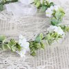 FIDDY898 Green Leaf Flower Crown Eucalyptus Crown Wedding Bridal Maternity Photo Props Headpiece J01