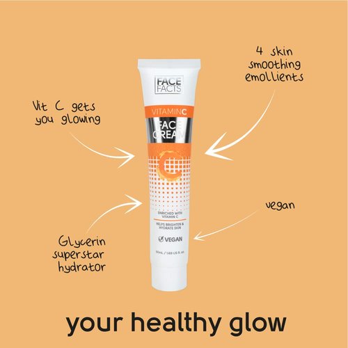 Face Facts Vitamin C Face Cream - 1.7 oz Developed In The UK