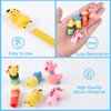 ELECLAND 27 Pieces Pencil Toppers Animal Pencil Toppers Dinosaur Pen Toppers Clip on Pencil Classroom Prizes for Kids Office School Supplies Party Favors