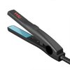 Professional Travel Size 0.5 inch Mini Flat Iron Tourmaline Ceramic Hair Straightener Black