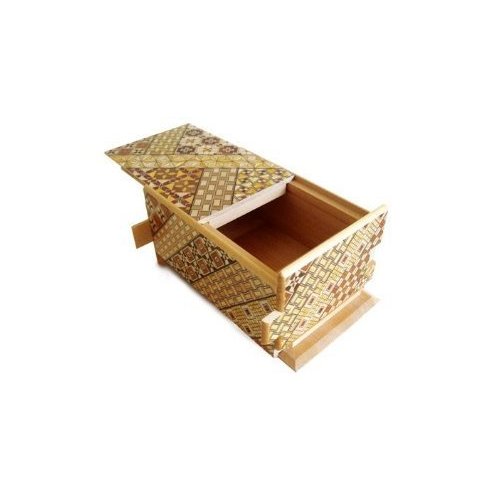 Yosegi Puzzle Box 5 sun 10 steps
