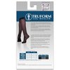 Truform Sheer Compression Stockings, 15-20 mmHg, Women's Knee High Length, Dot Pattern, Nude, Medium