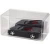 Pioneer Plastics 094CD Clear Plastic Display Case for 1:24 Scale Cars (Mirrored), 9" W x 4.125" D x 4.375" H (Mailer Box)