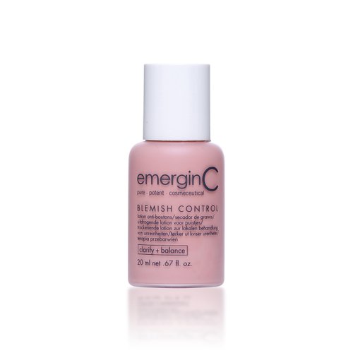 emerginC Blemish Control - Tinted Drying Spot Treatment with Salicylic Acid + Colloidal Sulfur to Improve the Appearance of Active Breakouts + Address Impurities (0.67 Ounce, 20 ml)