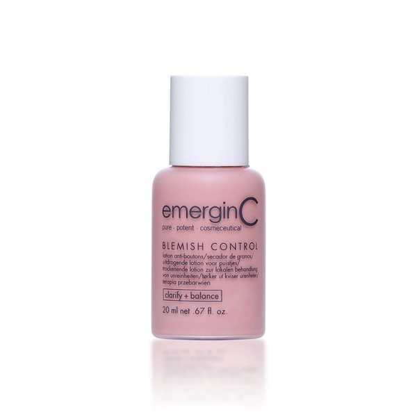 emerginC Blemish Control - Tinted Drying Spot Treatment with Salicylic Acid + Colloidal Sulfur to Improve the Appearance of Active Breakouts + Address Impurities (0.67 Ounce, 20 ml)