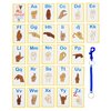 My ASL Alphabet Flash Cards 26 Alphabet Toddlers American Sign Language Flash Cards Set, Learn ASL and it’s a First Alphabet Flash Cards