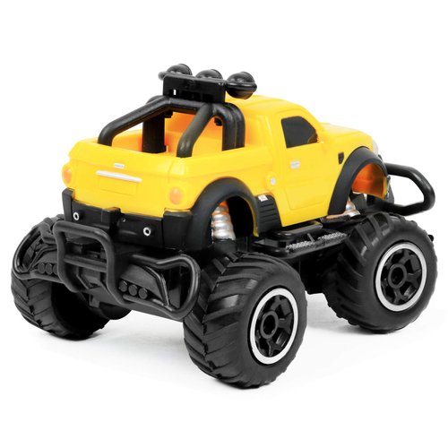 Click N' Play Remote Control Car, Mini Pickup Truck, Rock Crawler Radio Control Vehicle, Brown/a