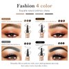 Eyebrow Pen Grey, Microblading Eyebrow Pencil Smudge-Proof Brow Pencil with Upgrade Micro-Fork Tip Waterproof Microblading Pencil for Eyebrows Long-Lasting Natural By Aaiffey