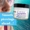 Urban ReLeaf Piercing Relief Sea Salt Concentrate AFTERCARE ! Safely Clean, Soothe & Gently Heal New Irritated & Keloid Bump Piercings. Effective Non-iodized Dead Sea Salt, Tea Tree Rosemary
