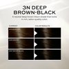 John Frieda Precision Foam Colour, Deep Brown Black 3N, Full-coverage Hair Color Kit, with Thick Foam for Deep Color Saturation