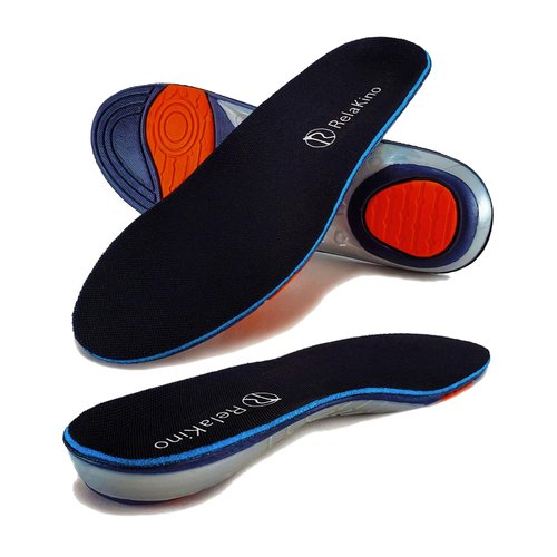 Rela Kino All-Day Comfort Unisex Shoe Insoles from Japan, Shock Absorption Insoles for Men, Arch Support Shoe Inserts for Women, Shoe Insoles Women, Shoe Inserts Men, Sole Inserts Shoe Insoles Men, M