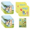 Amscan Bluey Birthday Baby Party Supplies Bundle Pack includes Lunch Plates and Lunch Napkins (Bundle for 16)