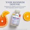 SOLARAY Immufight Maximum Daily Defense, All Day Immune Support, Vitamin C, Vitamin D, Zinc, Probiotics, Monolaurin, Acerola & More, Vegan & Gluten Free, 60 Day Guarantee (180 CT, 60 Serv)