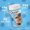 Quest Nutrition Cookies & Cream Protein Powder; 20g Protein; 1g Sugar; Low Carb; Gluten Free; 1.6 Pound; 22 Servings