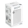 Ultimate Guard Flip 'n' Tray 80+, Deck Case for 80 Double-Sleeved TCG Cards + Dice Tray, White, Independent Magnetic Closure & Microfiber Inner Lining