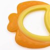 Teething Toys 3-6 Months, Teethers for Babies 3-6 6-12 Months for Teething Relief, Baby Teether Teething Toys 100% Silicone, Newborn Infant Sensory Baby Toys 0-6 Months,bebe mondo (Goldfish)