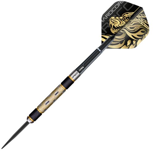 Red Dragon Golden Eye 1: 30g - Tungsten Darts Set with Flights and Stems