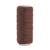 Okuna Outpost 24-Pack 5.5-Gram Rolls of Soft Dark Brown Nylon Thread for Hair Weaving, Securing and Repairing Sew-In Extensions, Wigs, Wefts, Hairpieces, and Toupees, Sewing and Embroidery