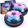 Officygnet 2 Pack Hover Soccer Ball Toys Gifts for 3 4 5 6 7 8-12 Year Old Boy, Indoor Boy Toys Age 6-8, Light-Up Soccer Ball Game Toys for Kids 3-5, 4-8, for 8-10-12 Year Old Boy
