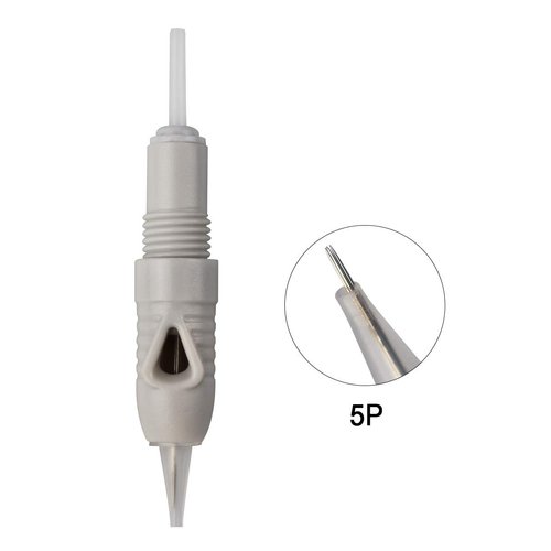Guapa 50 Pieces D1R 1R 3R 5R 5F 7F Disposable Cartridge Needle Permanent Makeup Tattoo Needle For Liberty and Charmant Machine (3R)