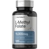 Horbäach L Methylfolate 15000 mcg | 120 Capsules | 15mg Methyl Folate | 5-MTHF | Non-GMO, Gluten Free Supplement