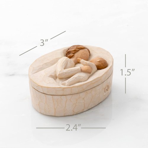 Willow Tree Grandmother, Sculpted Hand-Painted Keepsake Box