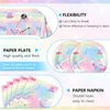 41PCS Music Theme Party Decorations Musical Party Plates Napkins Tablecloth Music Theme Disposable Tableware Music Decor for Girls Boys Music Party Birthday Decorations, Serve 20