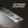 POWERTEC 6 Inch Jointer Blades for Porter Cable PC160JT Jointer, Replacement for PC37072 Jointer Knives, Set of 2 (148015)