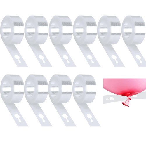 Balloon Decorating Strip,10 Balloon Arch Strip Kit for Party Wedding Birthday Decorations Balloon Tape