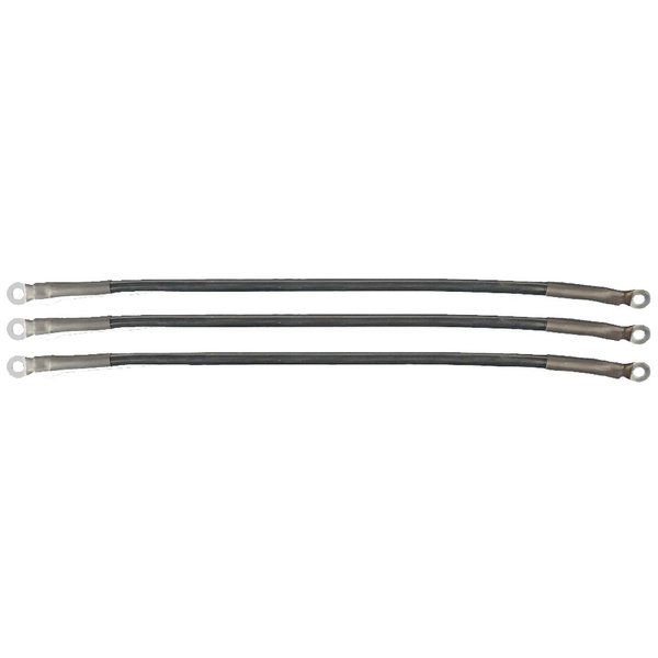 MadJax 6 Gauge Battery Cables for Club Car Precedent Golf Cart - Fits 2004-2008