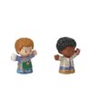 F-Price Toy Figure Pack - Story Starter Figure Set - HBW63 - Barista and Customer Figures Blue, Brown, Green