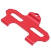 RiToEasysports RC Car Battery Plate,Aluminum Alloy Battery Mounting Plate Tray Compatible with 76054?1 1/18 RC Truck (Red) Model Car Accessories