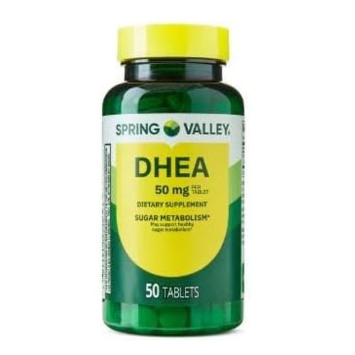 SPEC DHEA Tablets, 50 mg,Each Serving Provides 50mg of DHEA in one Easy Tablet, 50 Count