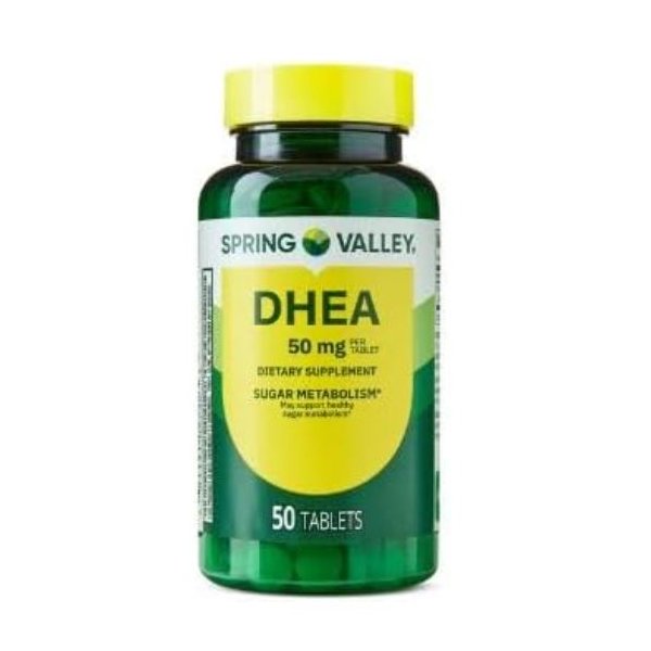 SPEC DHEA Tablets, 50 mg,Each Serving Provides 50mg of DHEA in one Easy Tablet, 50 Count