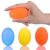 Hand Exercise Balls,Hand Therapy Balls,Grip Balls,Stress Relief Ball for Adult and Kid,Squeeze Balls for Hand Therapy Hand Grip Equipment Ball-3 Resistance Levels(3 PCS)