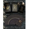 WJPC Gold Foil Tarot Cards with Guide Book Set&Gift Box for Beginner& Expert. Original DesignTarot Decks, Tarot Cards Decks