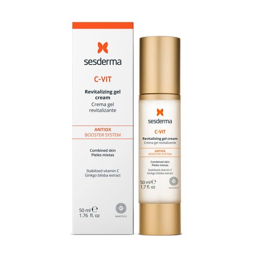 Sesderma Sesderma C-VIT Revitalizing Gel Cream for All skin types Stabilized Vitamin C Gingko bil...