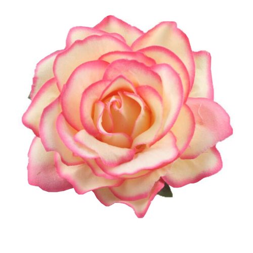 VEICOSTT Women Rose Flower Hair Clip Hair Accessories Flower Brooch Pin ZFJ11 (Retro)